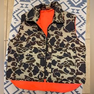 Camo vest vintage reversible